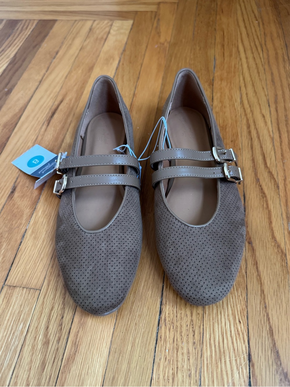 Universal Thread Double Strap Ballet Flats